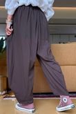 The Edit Sia Pant Coffee Bean